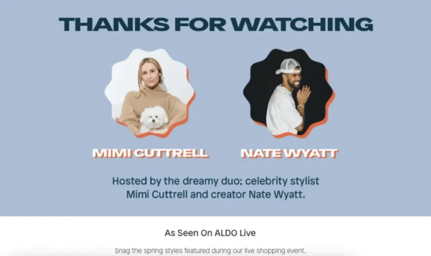 Host Live Shopping Events