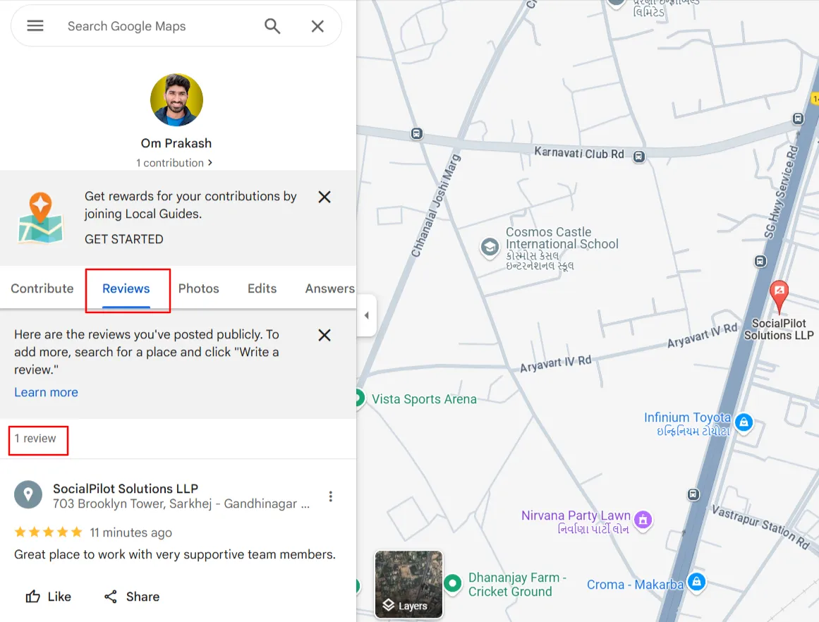 How to delete a bad reviews from Google
