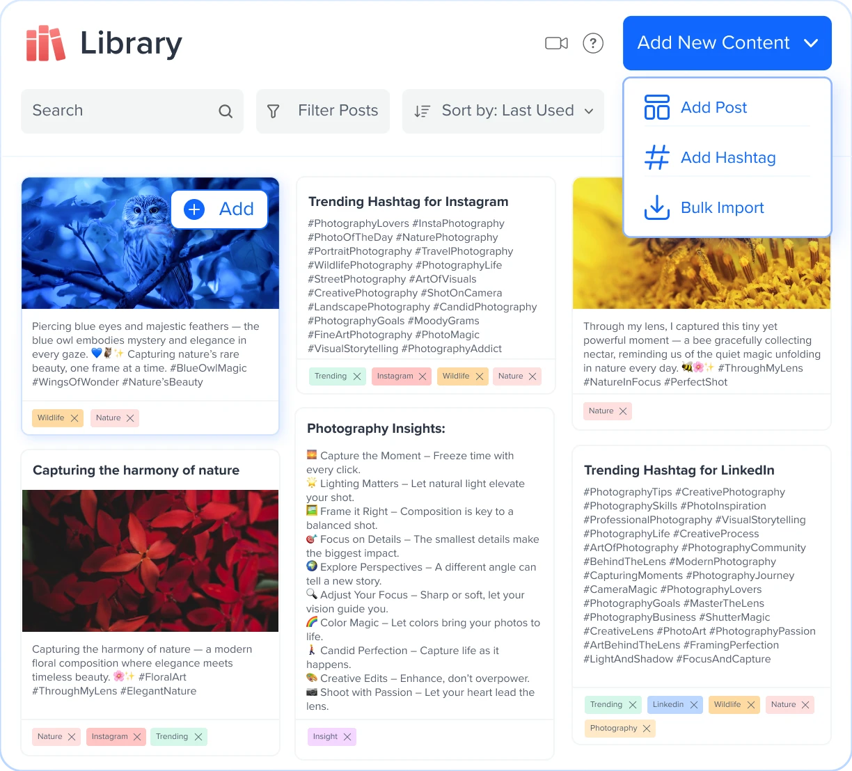 Keep High-Quality Content Organized
