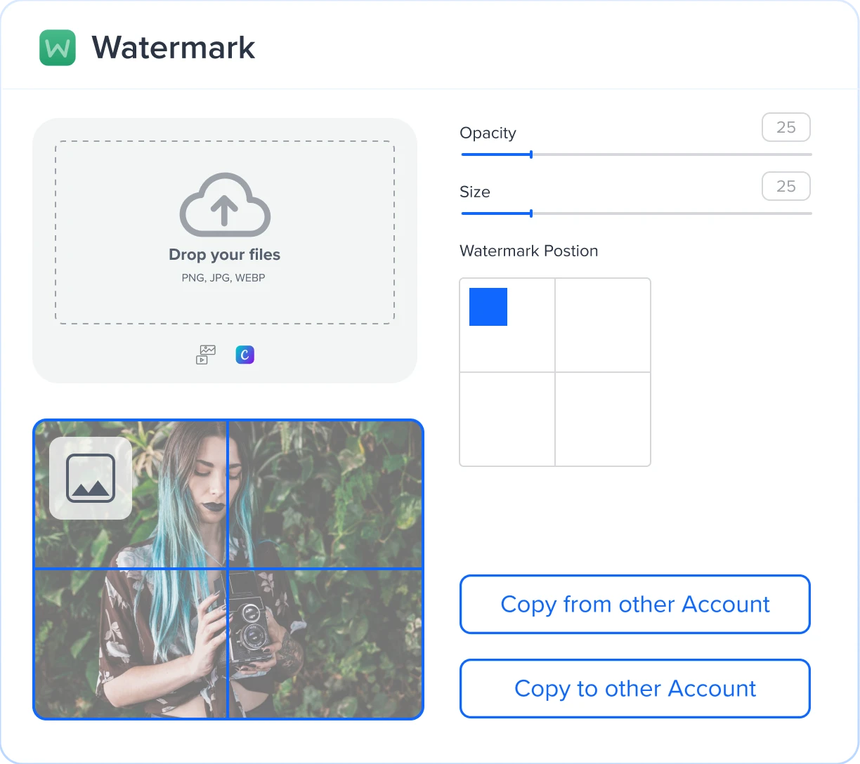 Protect Work With Watermarks