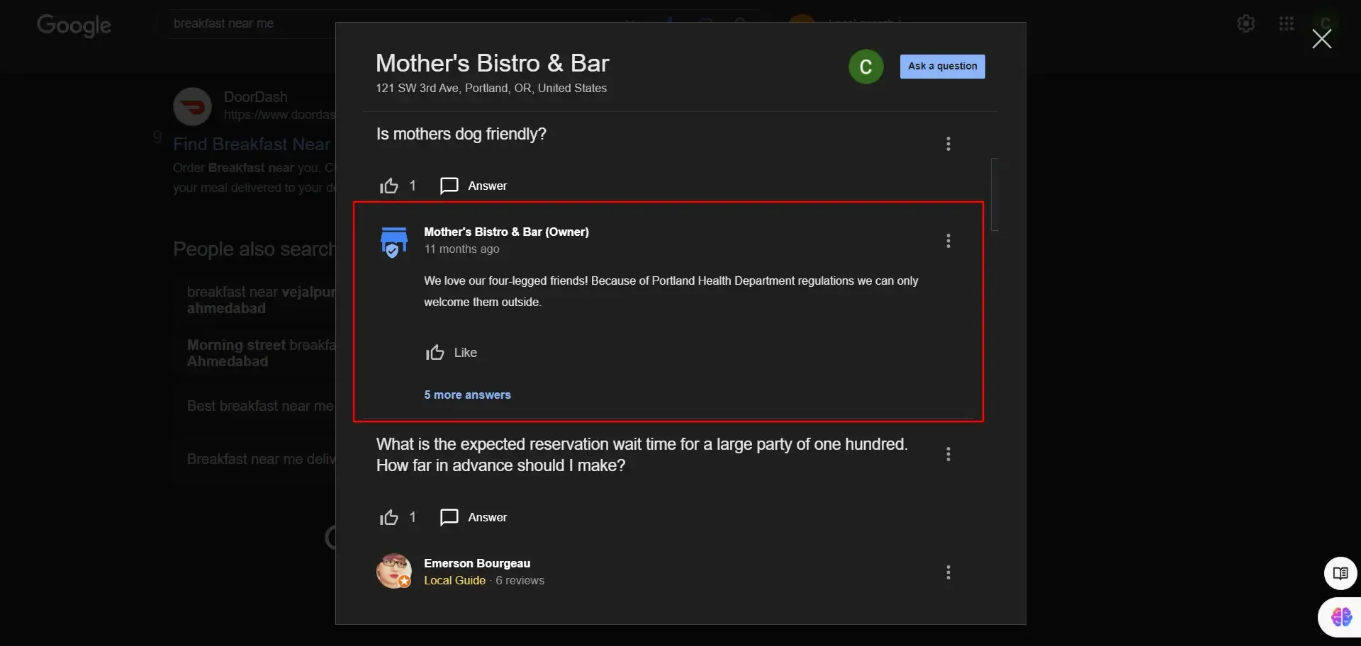 SEO Google My Business with QNA on your business listing SEO Google My Business with QNA on your business listing