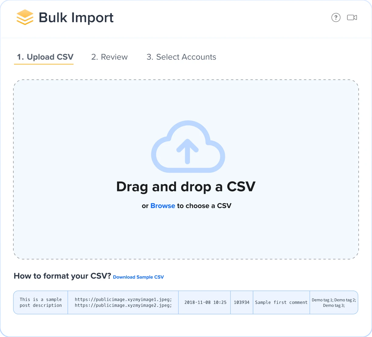 Schedule for Weeks Within Seconds