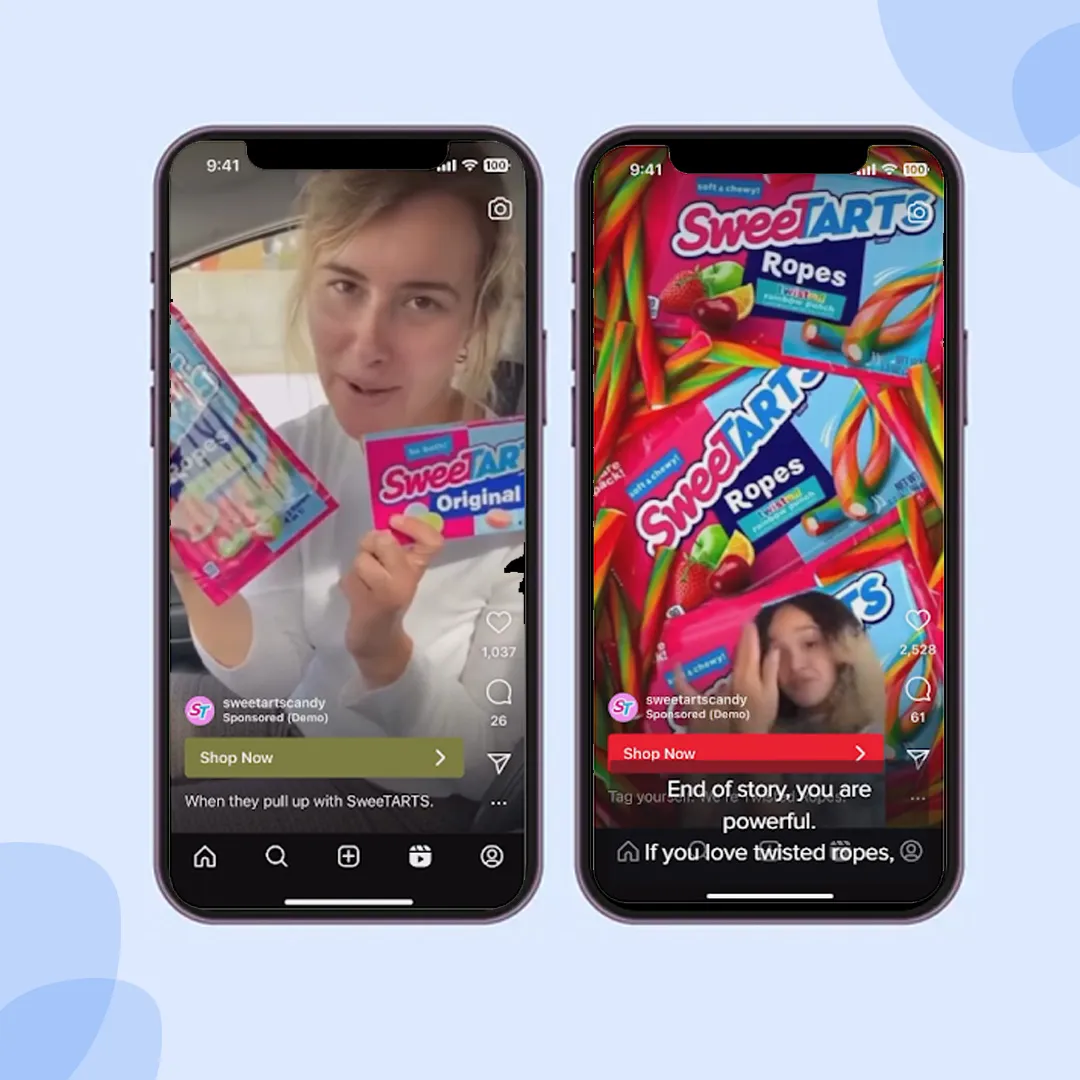 Sweetarts ads to reach young adults in the U.S.