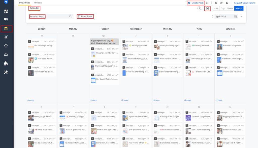 TikTok Content Calender and Advance Scheduling