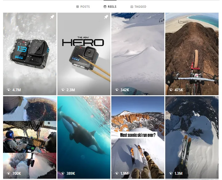 gopro instagram feed
