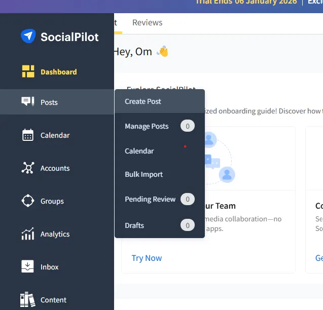 Create video post for TikTok Marketing