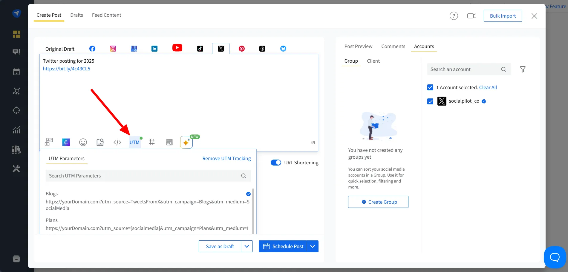 Customize Parameters