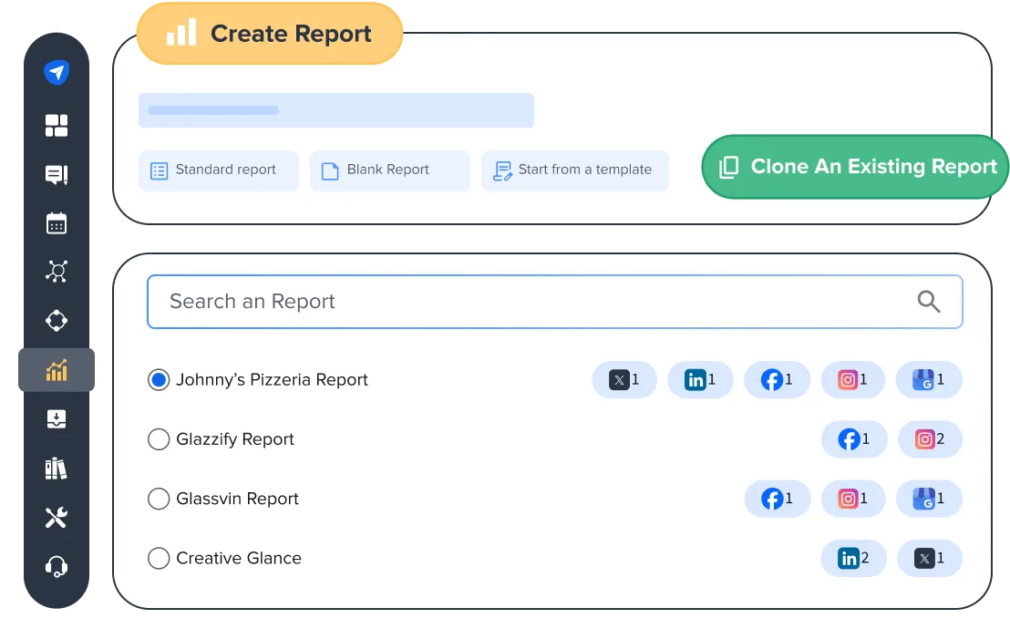 Duplicate Reports To Stay Consistent and Save Time