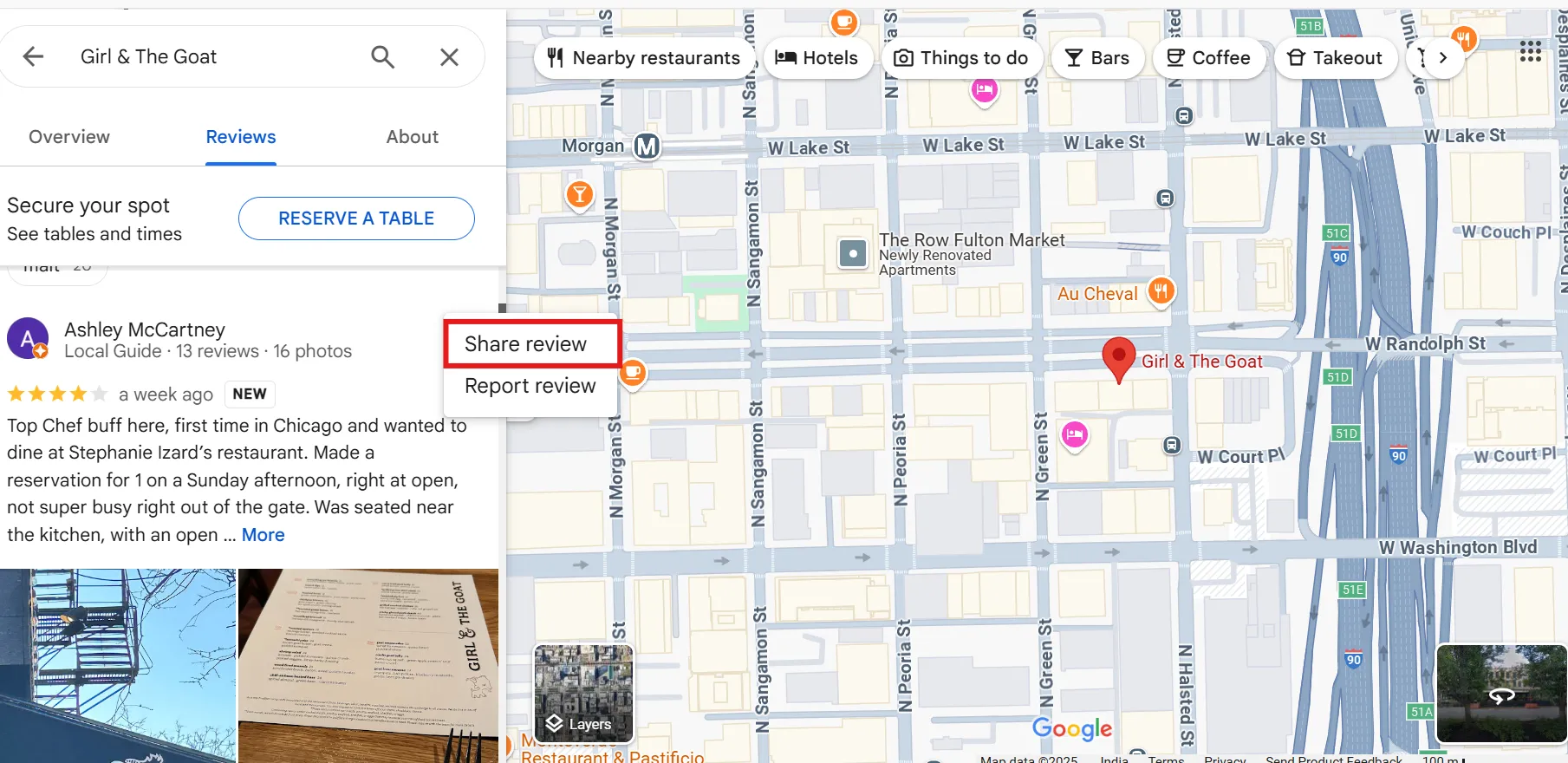 How to share a Google review on Shopify