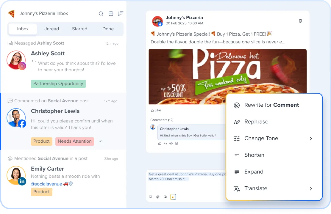 Reply Better With the Right Context