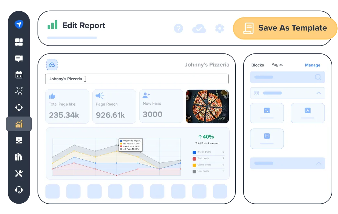 Save Report Templates and Deliver Faster