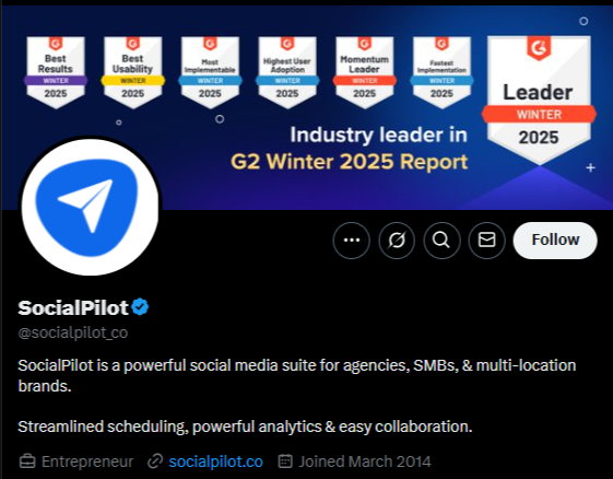 Authentic Twitter (X) Account