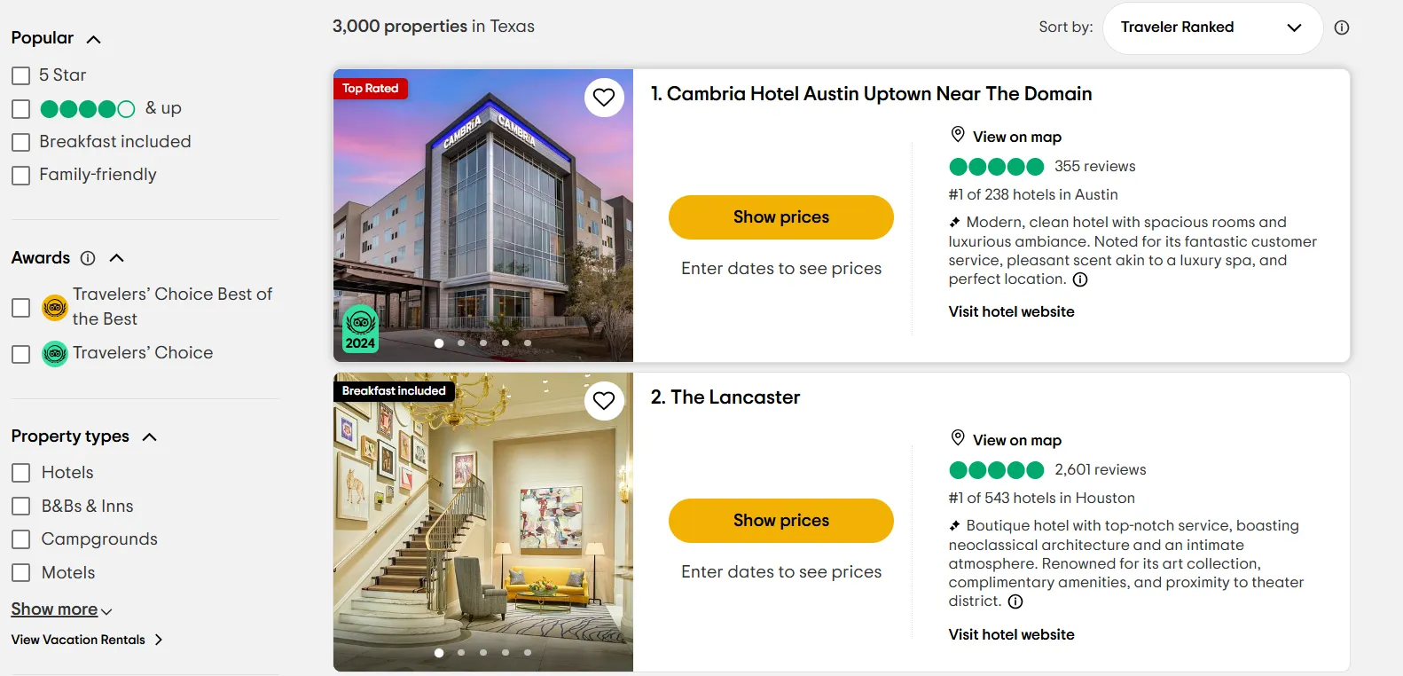 TripAdvisor - Best Hotel Review Site for Tourists