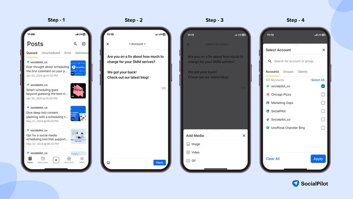Twitter (X) tweet on Mobile
