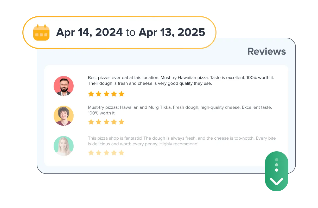 View Past Reviews to Track Brand Perception Over Time