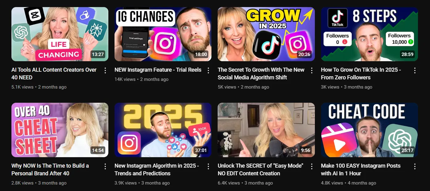 brock johnson youtube thumbnail example