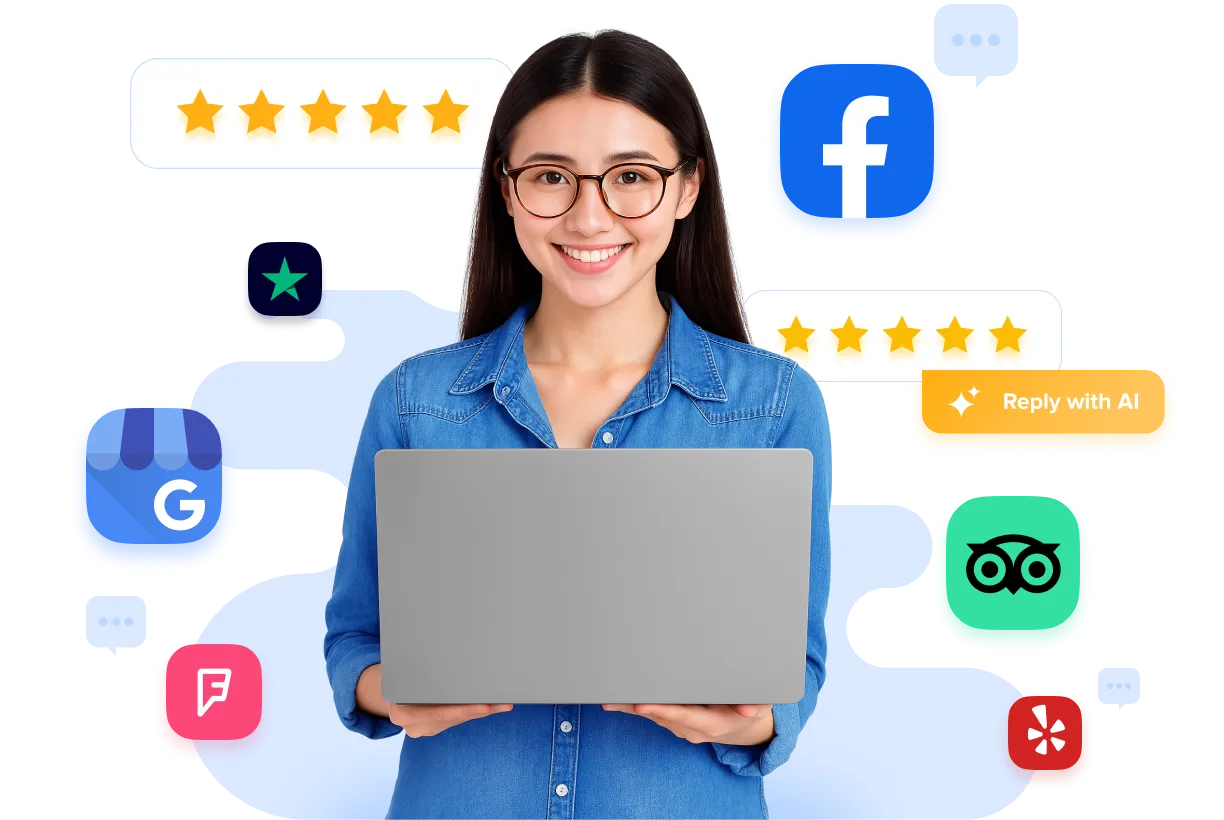 Manage All Customer Reviews From One Place