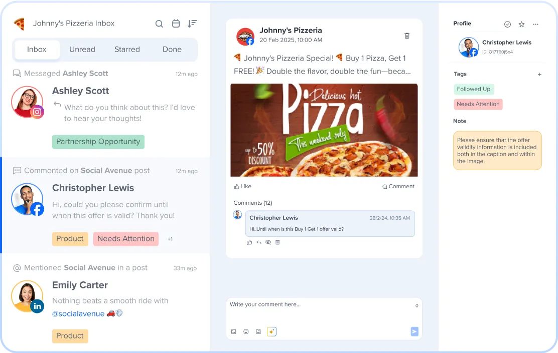 rsations for Faster Follow-Ups