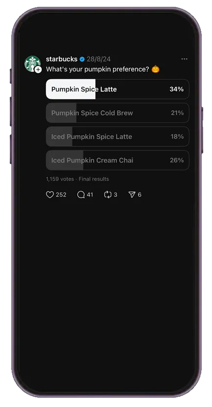 threads poll example