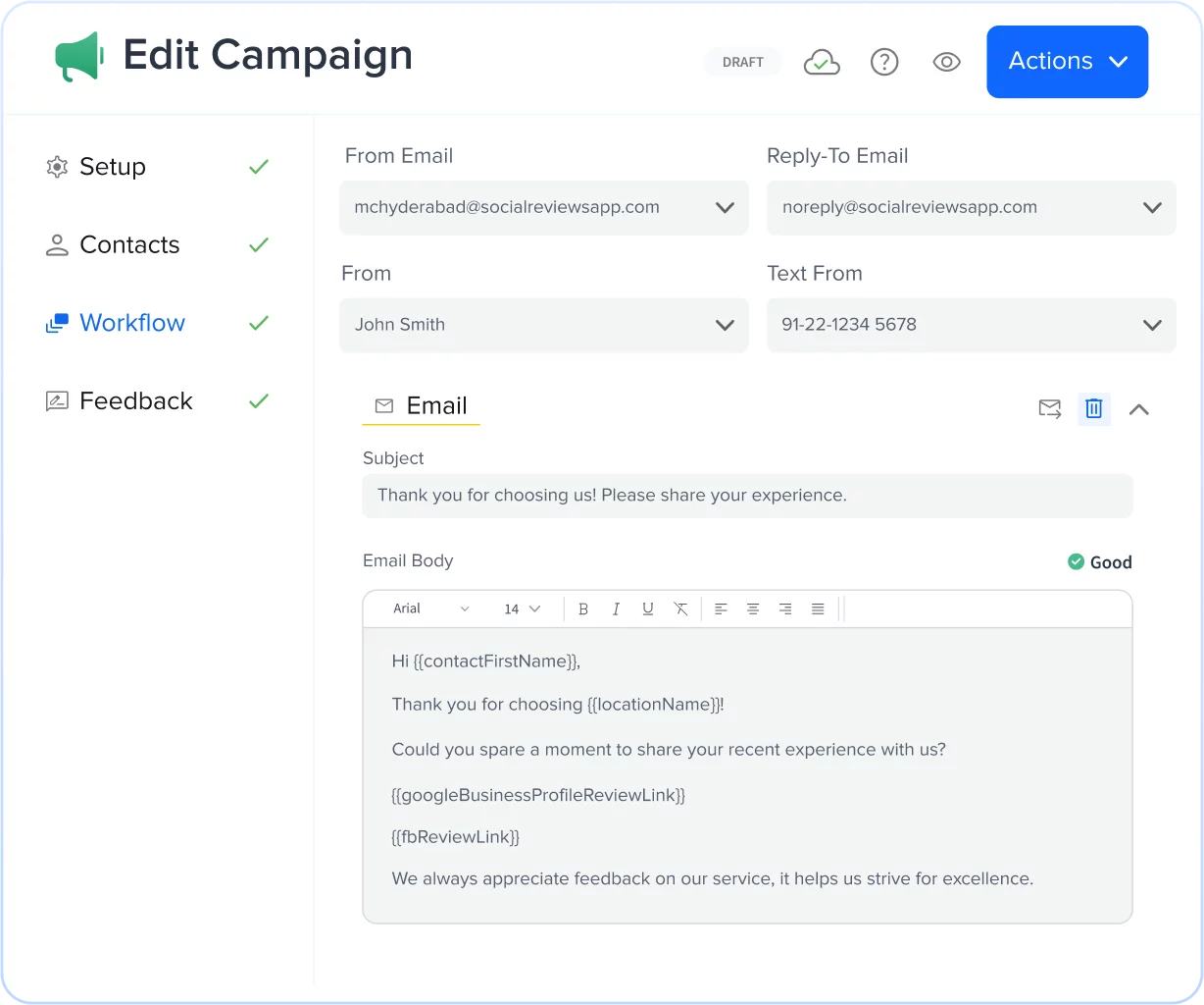 Automate Review Requests