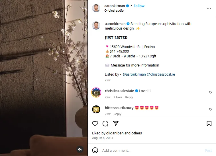 Blending European sophistication with meticulous design