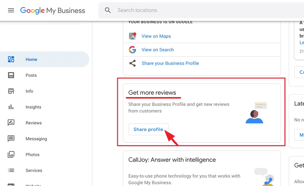 How to get a Google review link