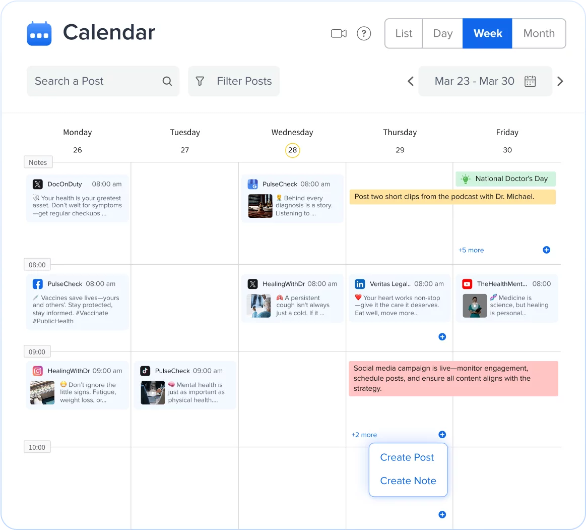 Plan Ahead With Total Clarity