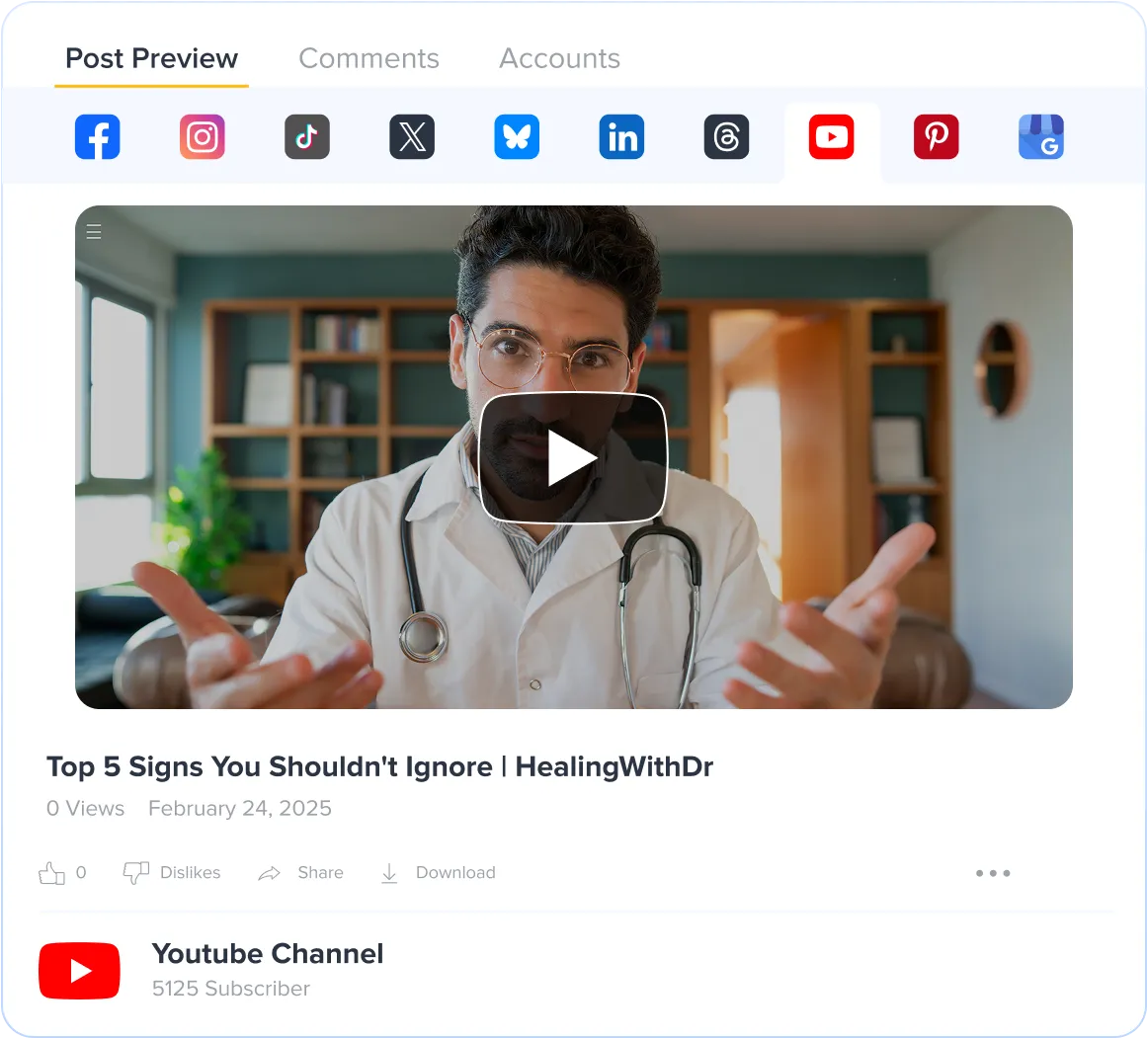 All Platforms, One Dashboard