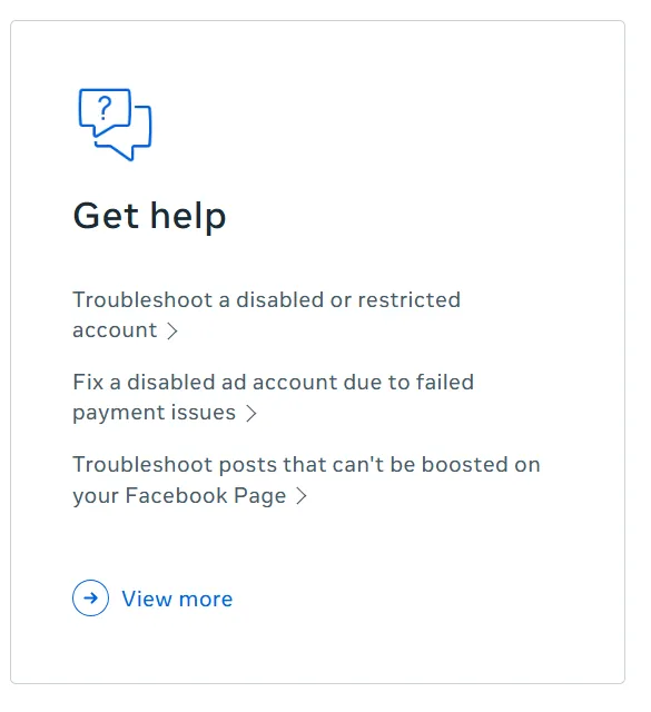 cick on get help to talk to agent