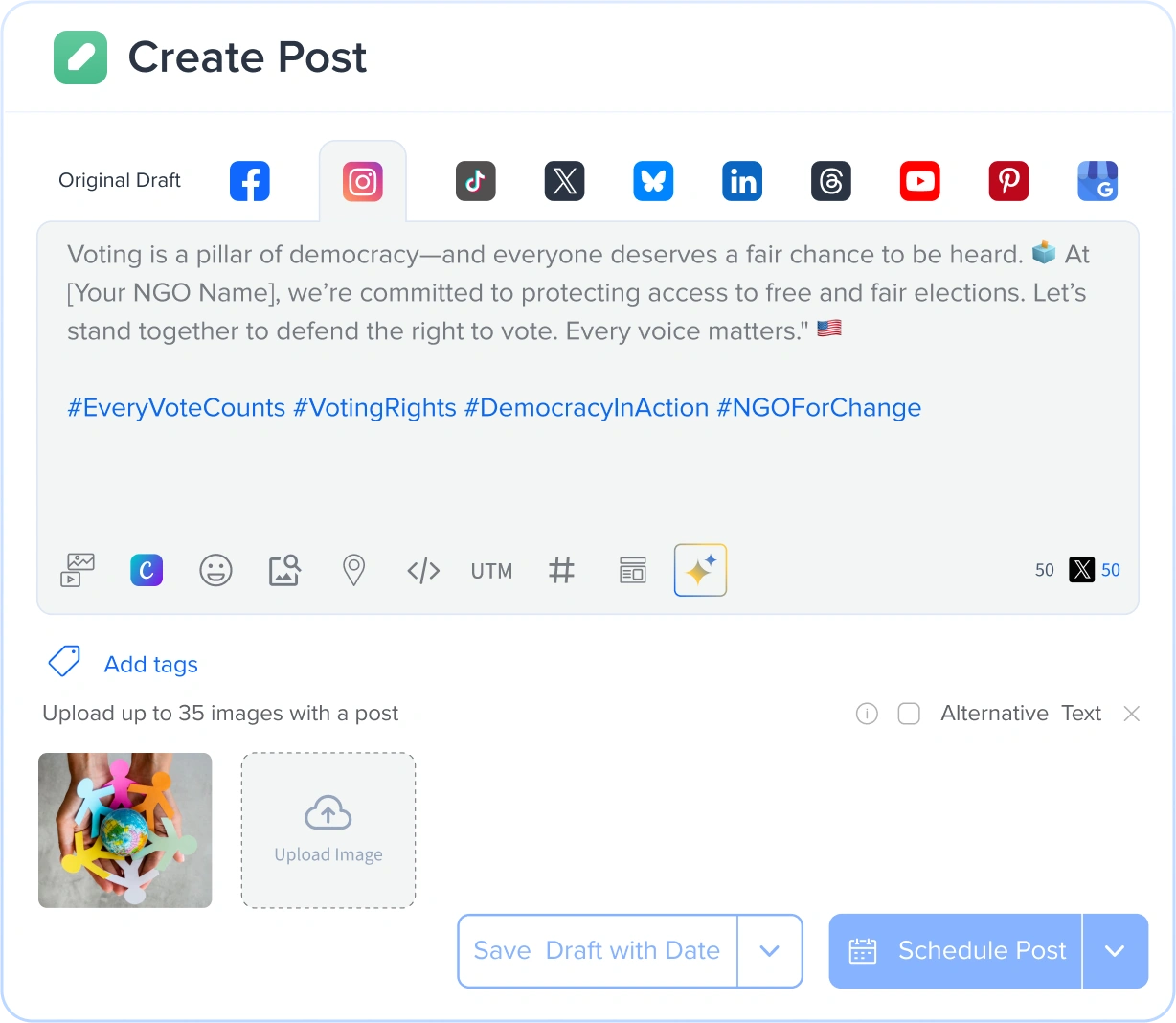 Amplify Reach With Unified Posting