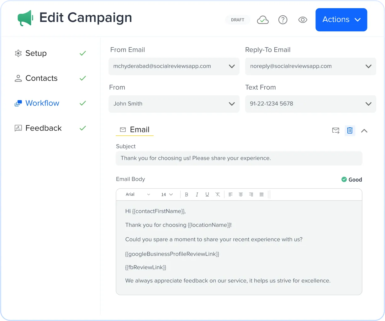Automate Review Requests