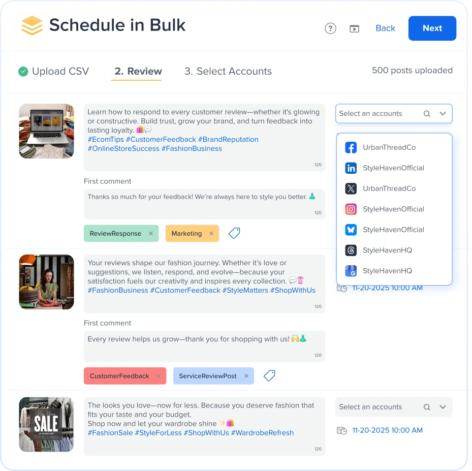 Maximize Output With Bulk Scheduling