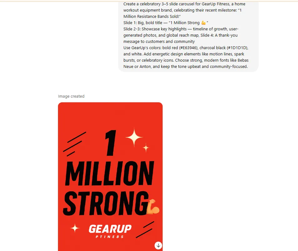 Milestone & Achievement Celebration Carousel Prompts