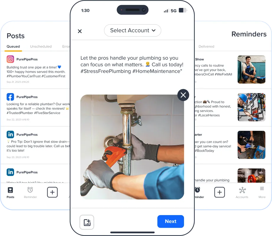 Mobile Tools for Real-Time Social Management