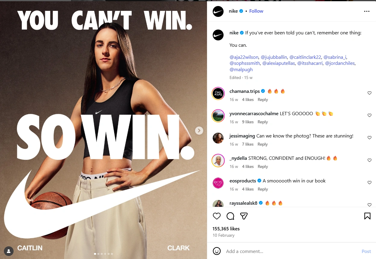 Nike’s, You Can’t Win, So Win campaign