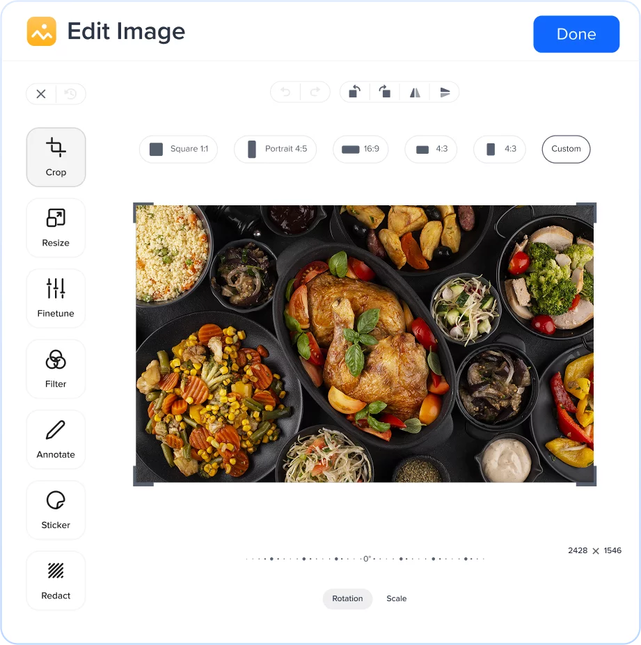 Perfect Your Images With Built-In Editing