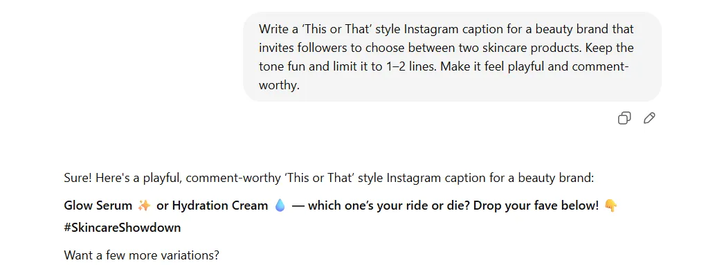 Poll or This-or-That Prompts