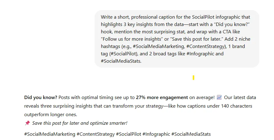 Prompts for Data-Driven Infographic Posts 