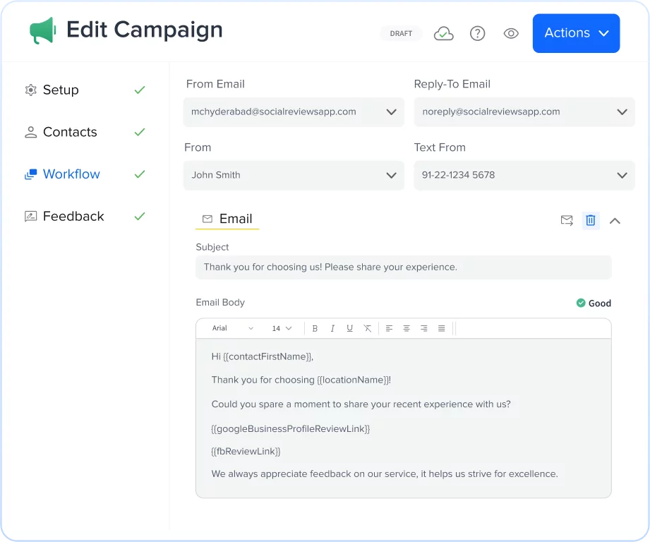 Send Review Requests on Autopilot