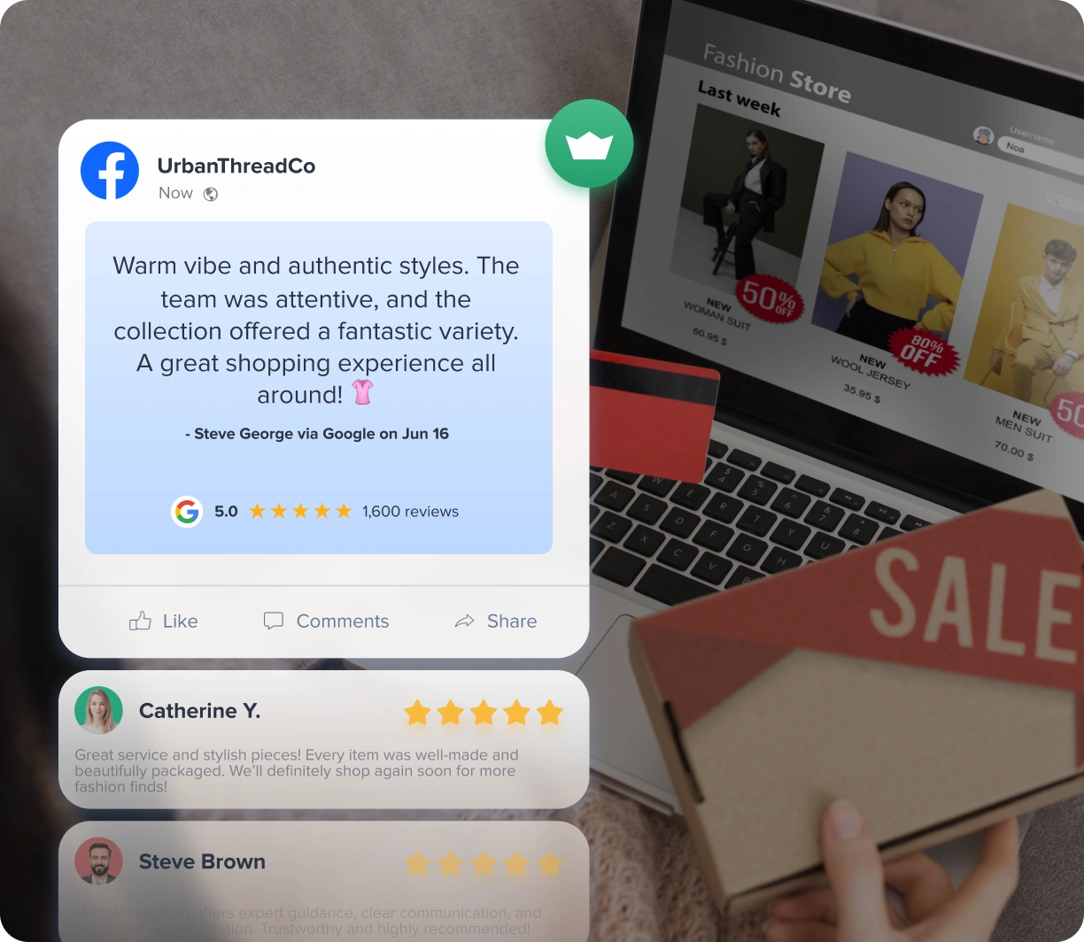 Showcase Reviews Seamlessly Across Channels