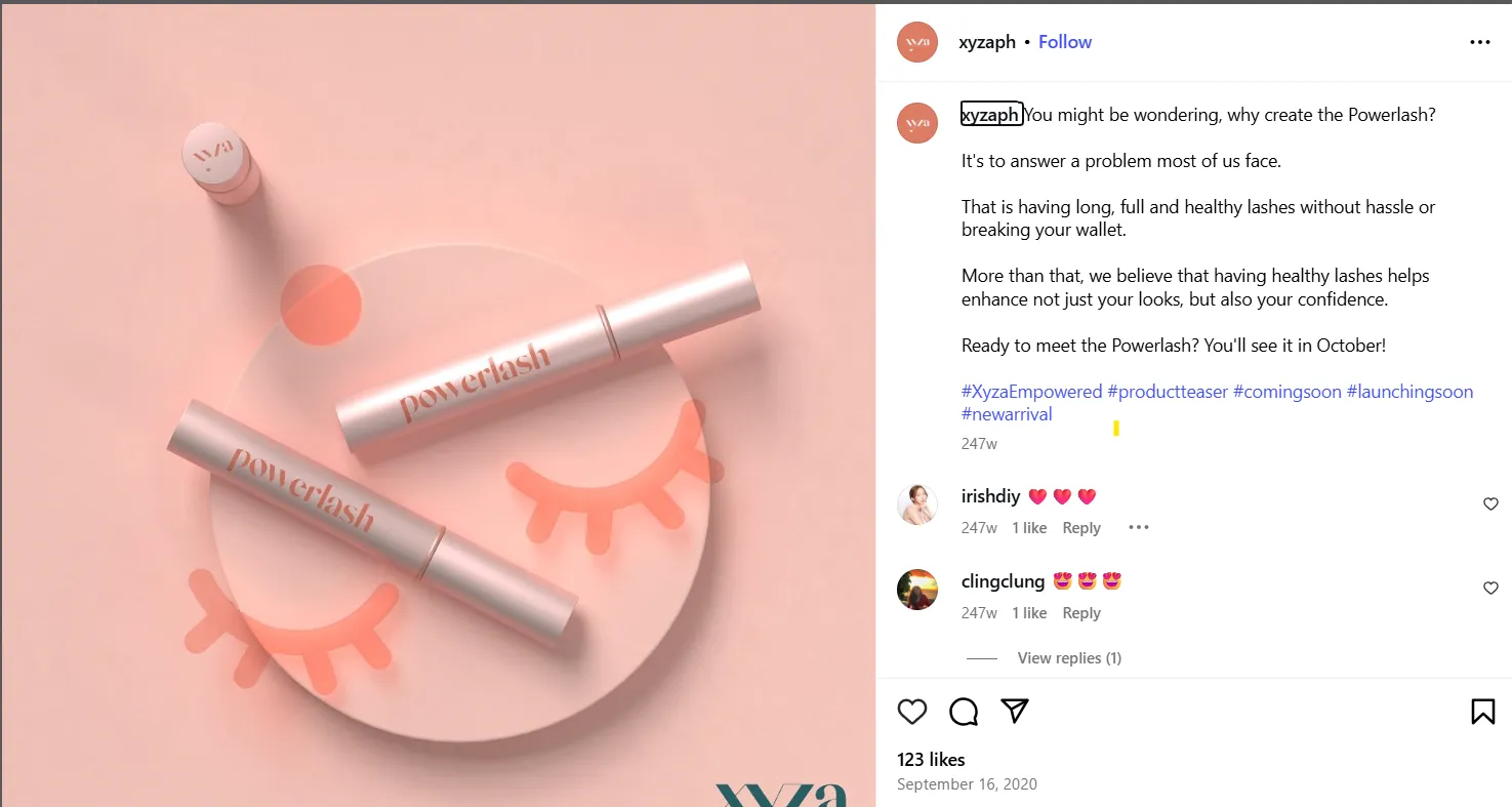 Sneak Peek or Teaser post Captions