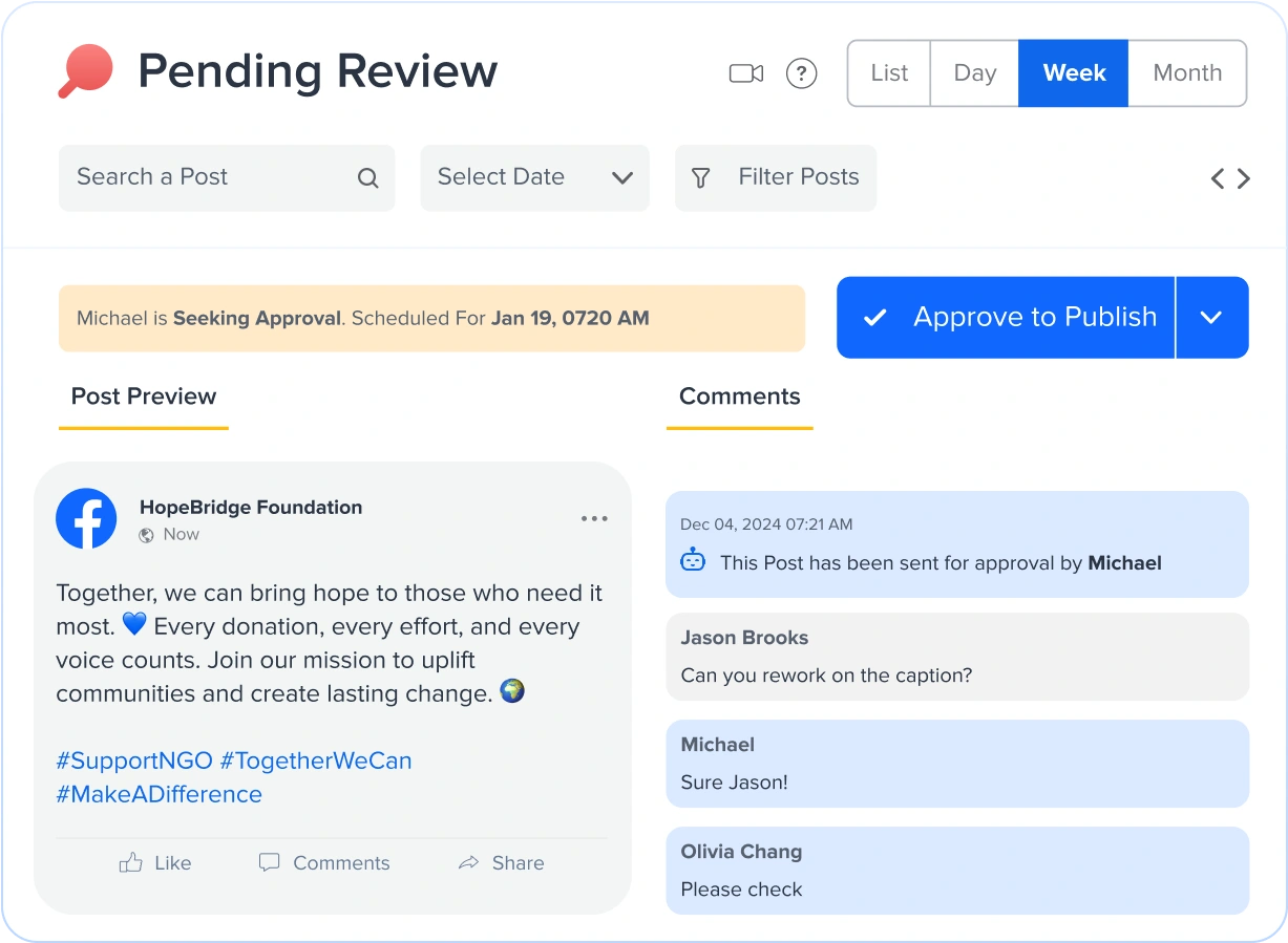 Streamlined Review and Approval