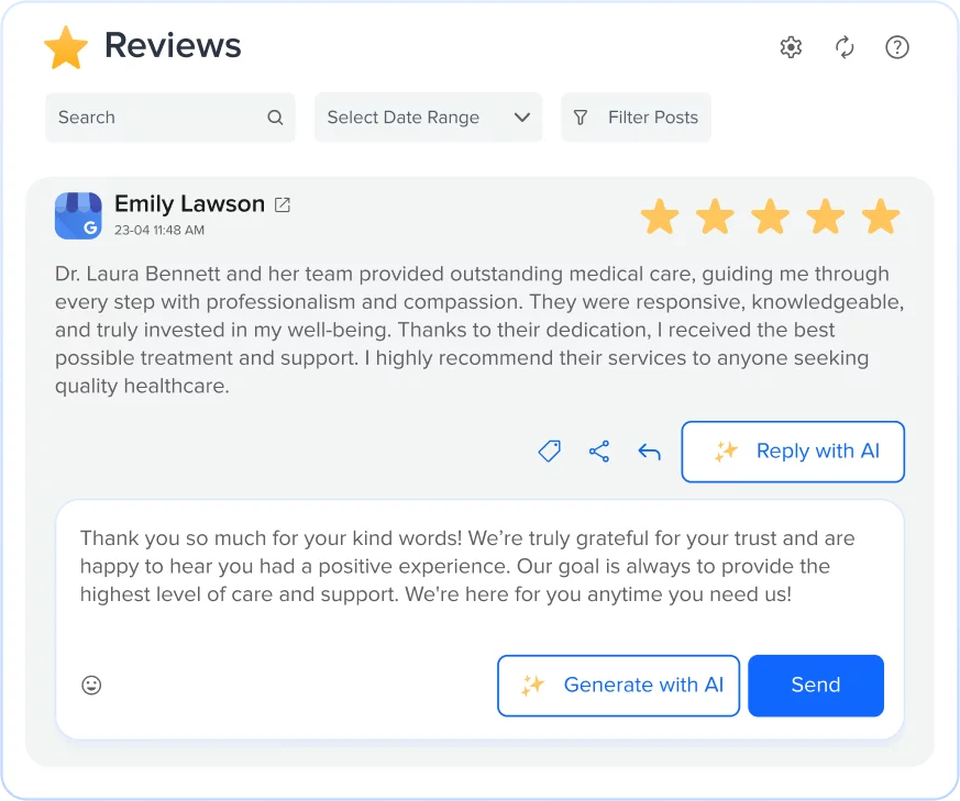 Tackle Reviews Proactively With AI