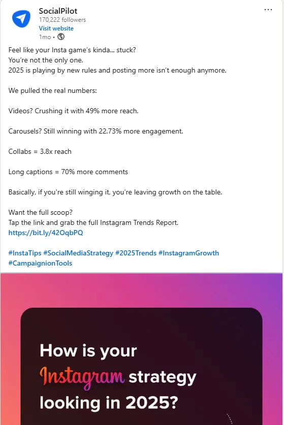 a SaaS brand can create authority and generate leads with social media