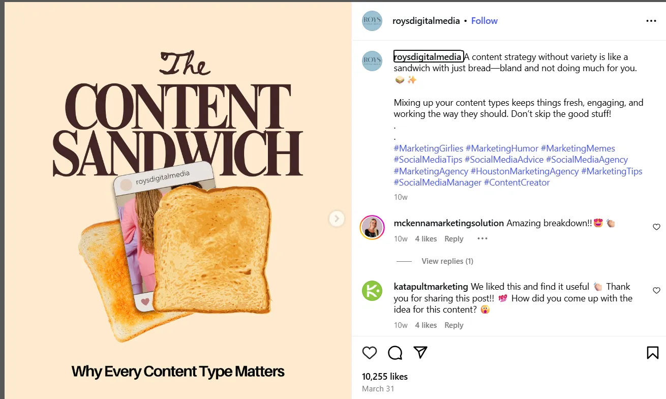 best Insgram captions for creative agencies