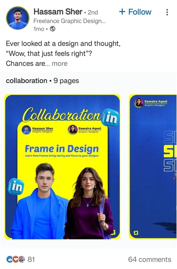 Collaborative content by personal profile