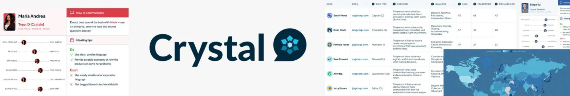 Crystal Knows LinkedIn personality insights tool cover