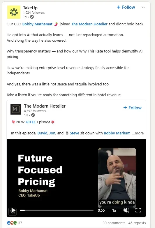 Thought leadership post ideas and hot expert takes on trending topic