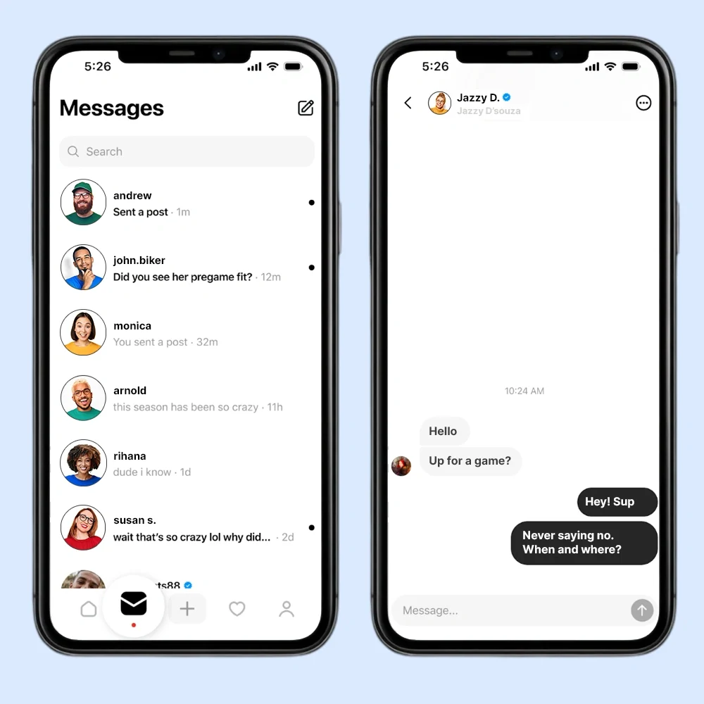 Threads rolls out direct messaging for all users