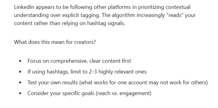To Hashtag or Not to Hashtag